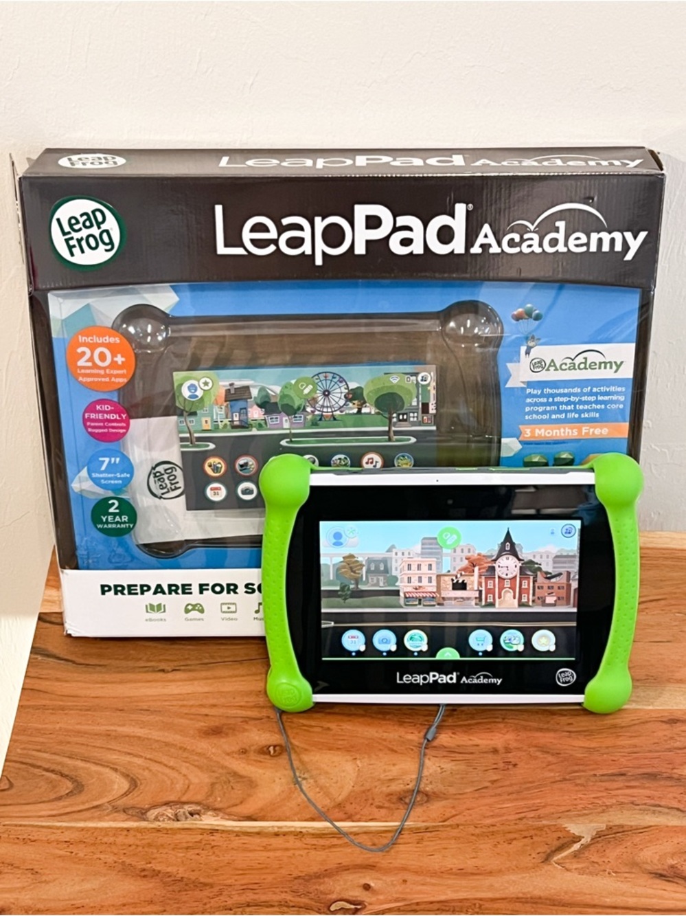New LeapFrog LeapPad Academy Learning Tablet